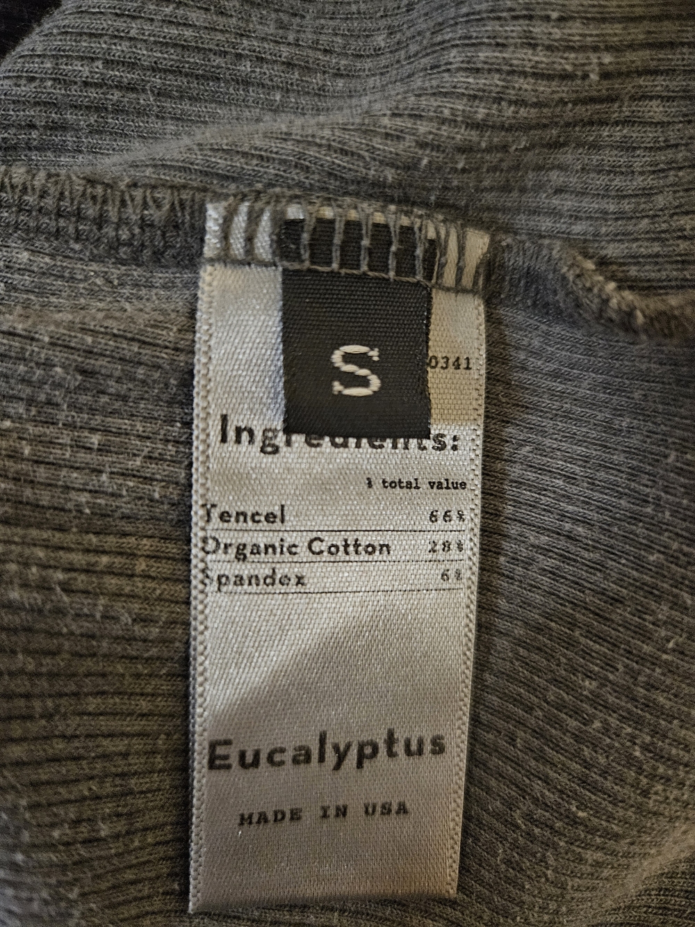Groceries Ribbed Tencel Tank - Picture 5 of 10